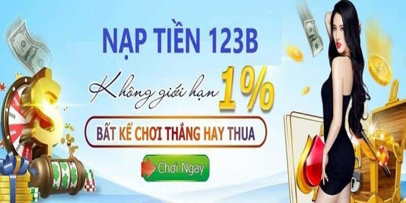 Nạp tiền 123b bằng thẻ cào điện thoại