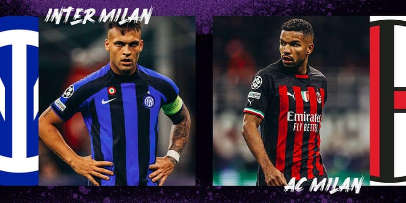 Phong độ đối đầu của AC Milan và Inter Milan